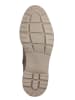 Tamaris Leder-Boots in Beige
