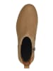 Tamaris Leder-Boots in Beige