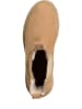 Tamaris Leren chelseaboots lichtbruin