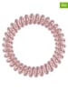 Invisibobble 2-delige set: spiraal haarbandjes "Slim" lichtroze - 3 stuks