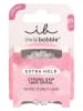 Invisibobble 2-delige set: spiraal haarbandjes "Extra Hold" transparent - 3 stuks