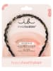 Invisibobble 2er-Set: Haarreifen "Hairhalo" in Schwarz/ Gold
