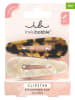 Invisibobble 2er-Set: Haarspangen "Clipstar M" in Hellblau/ Creme - á 2 Stück