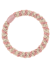 Invisibobble 2-delige set: haarelastiekjes "Tristar" lichtroze/beige - 3 stuks