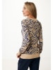 Mexx Pullover in Beige/ Blau