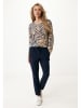 Mexx Pullover in Beige/ Blau