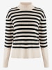 Mexx Pullover in Beige/ Schwarz