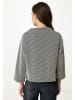 Mexx Bluse in Schwarz/ Beige