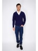 C& Jo Vest donkerblauw