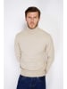 C& Jo Rollkragenpullover in Beige