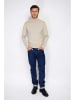 C& Jo Rollkragenpullover in Beige