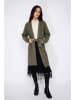 C& Jo Cardigan in Khaki