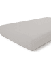 Byrklund Jersey-Spannbettlaken "Bed Basics" in Taupe in Hellbraun/ Grau