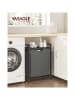 Songmics Wäscheständer in Schwarz - (B)50 x (H)76 x (T)33 cm