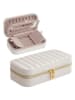 Songmics Schmucketui in Weiß - (B)20,5 x (H)6 x (T)10,5 cm