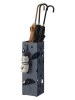 Songmics Stojak w kolorze granatowym na parasole - 15,5 x 49 x 15,5 cm