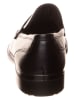 Ecco Leren mocassins zwart