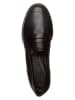 Ecco Leren mocassins zwart