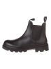 Ecco Leder-Chelsea-Boots "Grainer" in Schwarz