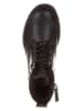 Ecco Leren boots "Grainer" zwart