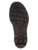 Ecco Leder-Boots "Grainer" in Schwarz