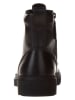 Ecco Leder-Boots "Grainer" in Schwarz