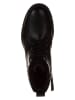 Ecco Leder-Boots "Grainer" in Schwarz