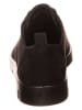 Ecco Leder-Sneakers in Schwarz