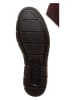 Ecco Leder-Sneakers in Schwarz