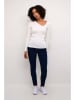 Kaffe Longsleeve in Weiß