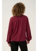 Cream Bluse in Bordeaux