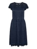 Cream Kleid in Dunkelblau