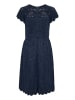 Cream Kleid in Dunkelblau