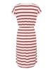 Cream Kleid in Creme/ Bordeaux