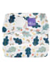 Bambino Mio Stoffwindel "All-in-One - Bunte Blätter" in Weiß/ Blau