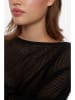 NÜMPH Pullover "Nanadaya" in Schwarz