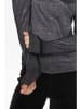 NÜMPH Bluse "Brianne" in Anthrazit/ Silber