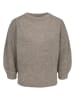 NÜMPH Pullover "Nurietta" in Hellbraun