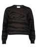 NÜMPH Pullover in Schwarz/ Bronze