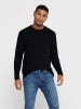 ONLY & SONS Sweter "Dan" w kolorze czarnym