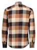 ONLY & SONS Hemd in Braun/ Beige/ Schwarz