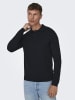ONLY & SONS Koszulka polo "Wyler" w kolorze granatowym
