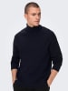 ONLY & SONS Rollkragenpullover "Phil" in Dunkelblau