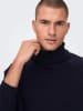 ONLY & SONS Rollkragenpullover "Phil" in Dunkelblau