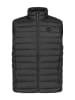 LUHTA Doorgestikte bodywarmer "Kangas" zwart