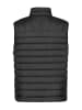 LUHTA Doorgestikte bodywarmer "Kangas" zwart