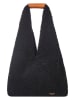 LUHTA Schultertasche "Orvio" in Schwarz - (B)38 x (H)32 x (T)10 cm
