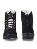 LUHTA Leder-Winterboots "Mukava" in Schwarz