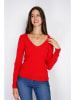 William de Faye Pullover in Rot