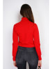 William de Faye Rollkragenpullover in Rot